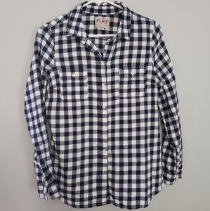Old Navy Buffalo Check Flannel / Size S